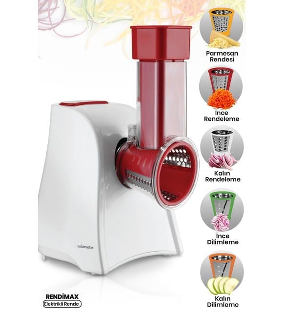 Goldmaster Rendimax 5in1 150 W Elektrikli Rende