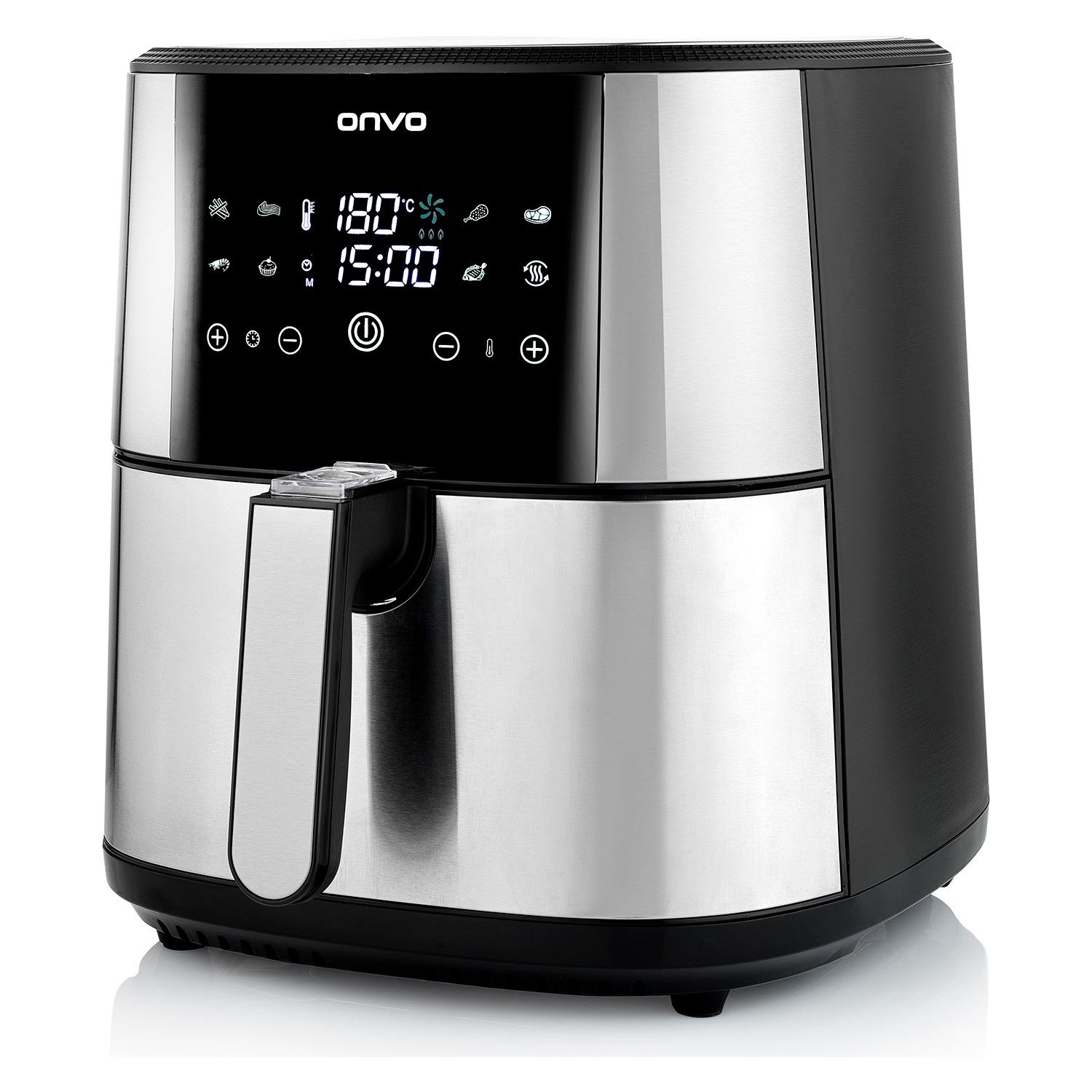 Onvo OVFRY07 Airfryer 8 lt Yağsız Fritöz