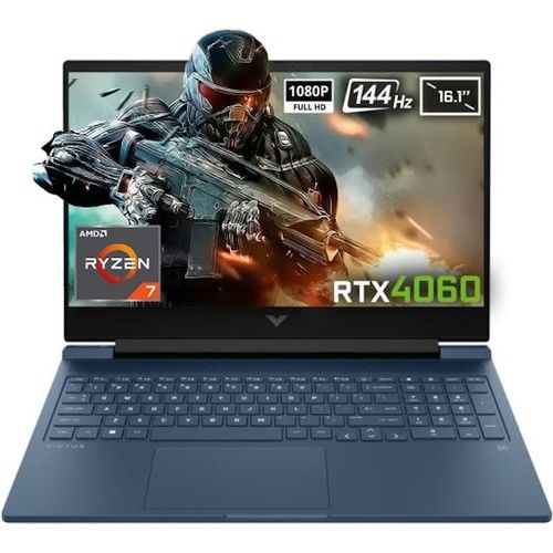 HP Victus 16-S0015NT 7Z586EA Ryzen 7 7840HS 16 GB 512 GB SSD RTX4060 16.1'' Full HD Notebook