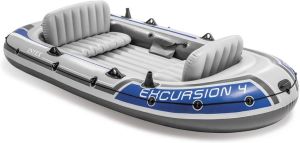 Intex 68324 315x165x43 cm Excursion 4 Şişme Bot Seti
