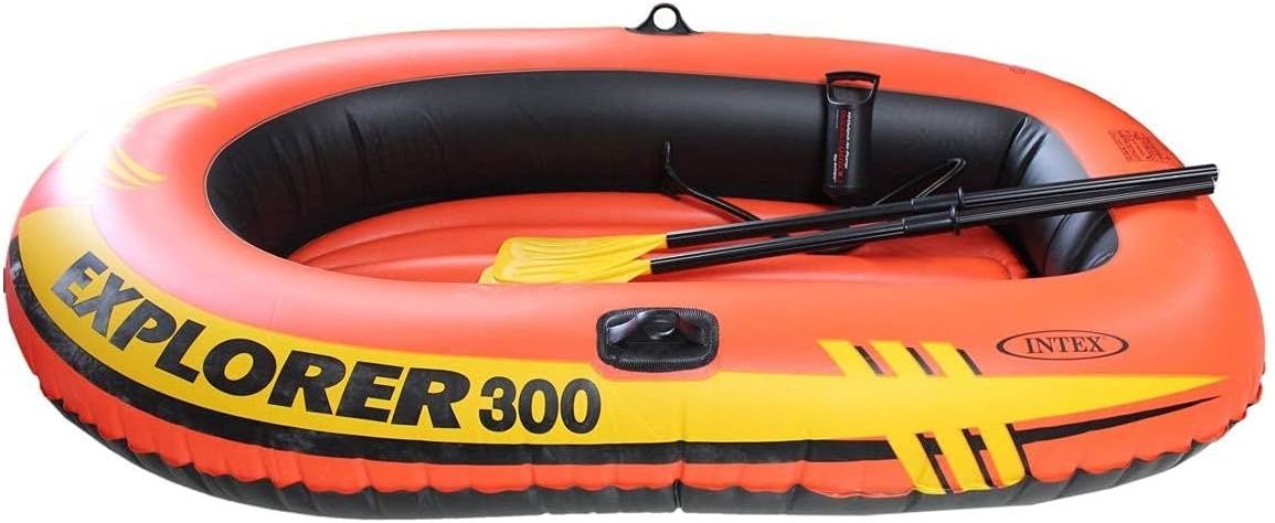 Intex 58332 211x117x41 cm Explorer 300 Şişme Bot Seti