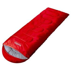 Evolite Camper Pro SQ 0°C Kırmızı Uyku Tulumu