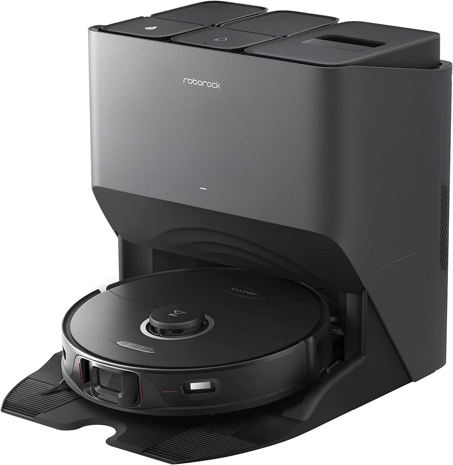 Roborock S8 Pro Ultra Siyah Çöp İstasyonlu Akıllı Robot Süpürge