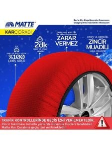 Matte Active Classic Kar Çorabı