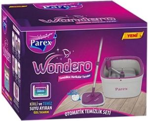 Parex Wondero Temizlik Seti + Yedek Paspas Mop