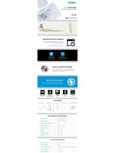 E.C.A. Poly Touch 400W Programlanabilir Kablosuz Oda Termostatı Beyaz