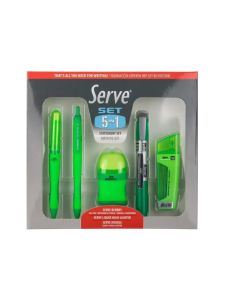 Serve Kırtasiye Setı 0.7 mm Yesıl 5 Adet