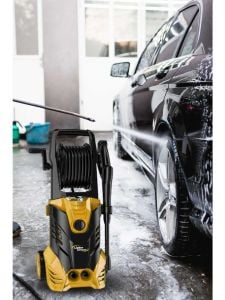 Lieber German LG150 Max 150 Bar Bakır Sargılı Musluk ve Kovadan Çekme Yüksek Basınçlı Bahçe Oto Yıkama Makinesi