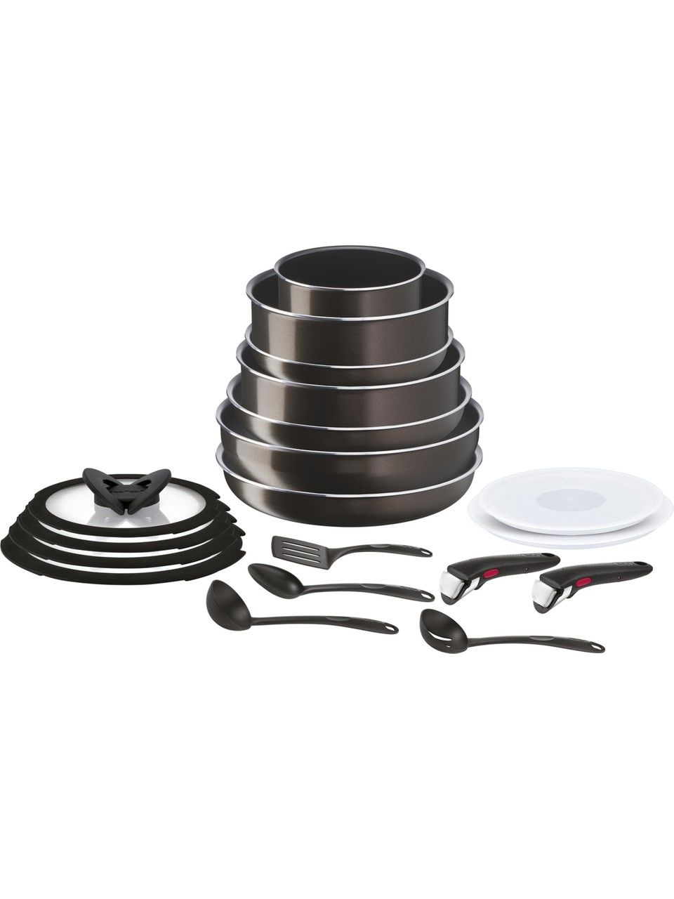 Tefal Ingenio XL Intense Titanyum 2X 19 Parça Maxi Tava Tencere Seti