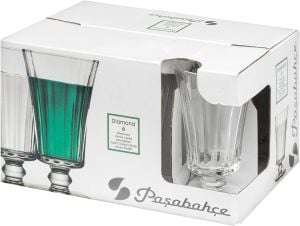 Paşabahçe Diamond 440186 6'lı Kahve Yanı Su Bardağı