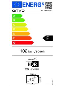 Onvo 65OVF9000UQ 4K Ultra HD 65'' 165 Ekran Uydu Alıcılı Google Smart QLED TV