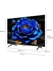 TCL 50T6C 4K Ultra HD 50'' 127 Ekran Uydu Alıcılı Google Smart QLED TV