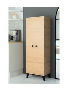 Mobilique Venedik 6 Rafli Çok Amaçlı Dolap (Çam-Çam)