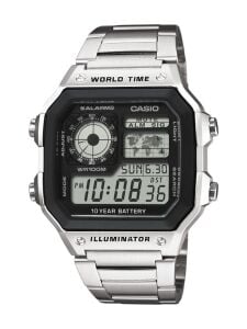 Casio Standart AE-1200WHD-1AVDF Çelik Kordon Erkek Kol Saati