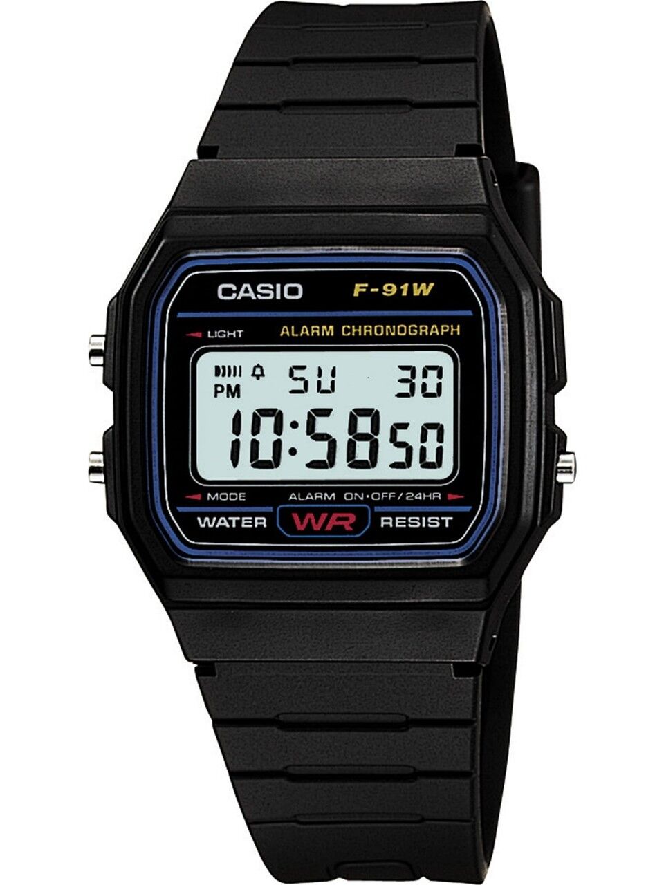 Casio Standart F-91W-1DG Siyah Kol Saati
