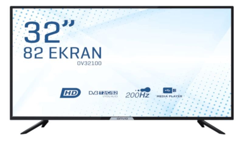 Onvo OV32100 32'' 82 Ekran Uydu Alıcılı HD LED TV