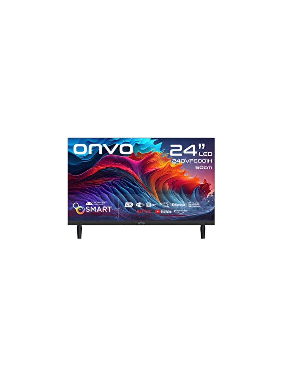 Onvo 24OVF6001H HD 24'' 61 Ekran Uydu Alıcılı Android Smart LED TV