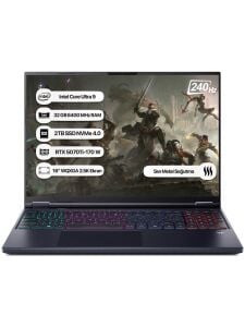 Acer Predator Helios Neo 16 AI PHN16-73-94TF NH.QX4EY.003 Ultra 9 275HX 32 GB 2 TB SSD RTX5070TI 16'' WQXGA Gaming Laptop