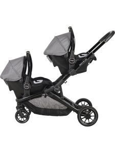 Prego 2223 Ibiza Plus Gri Travel Sistem İkiz Bebek Arabası
