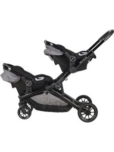 Prego 2223 Ibiza Plus Gri Travel Sistem İkiz Bebek Arabası