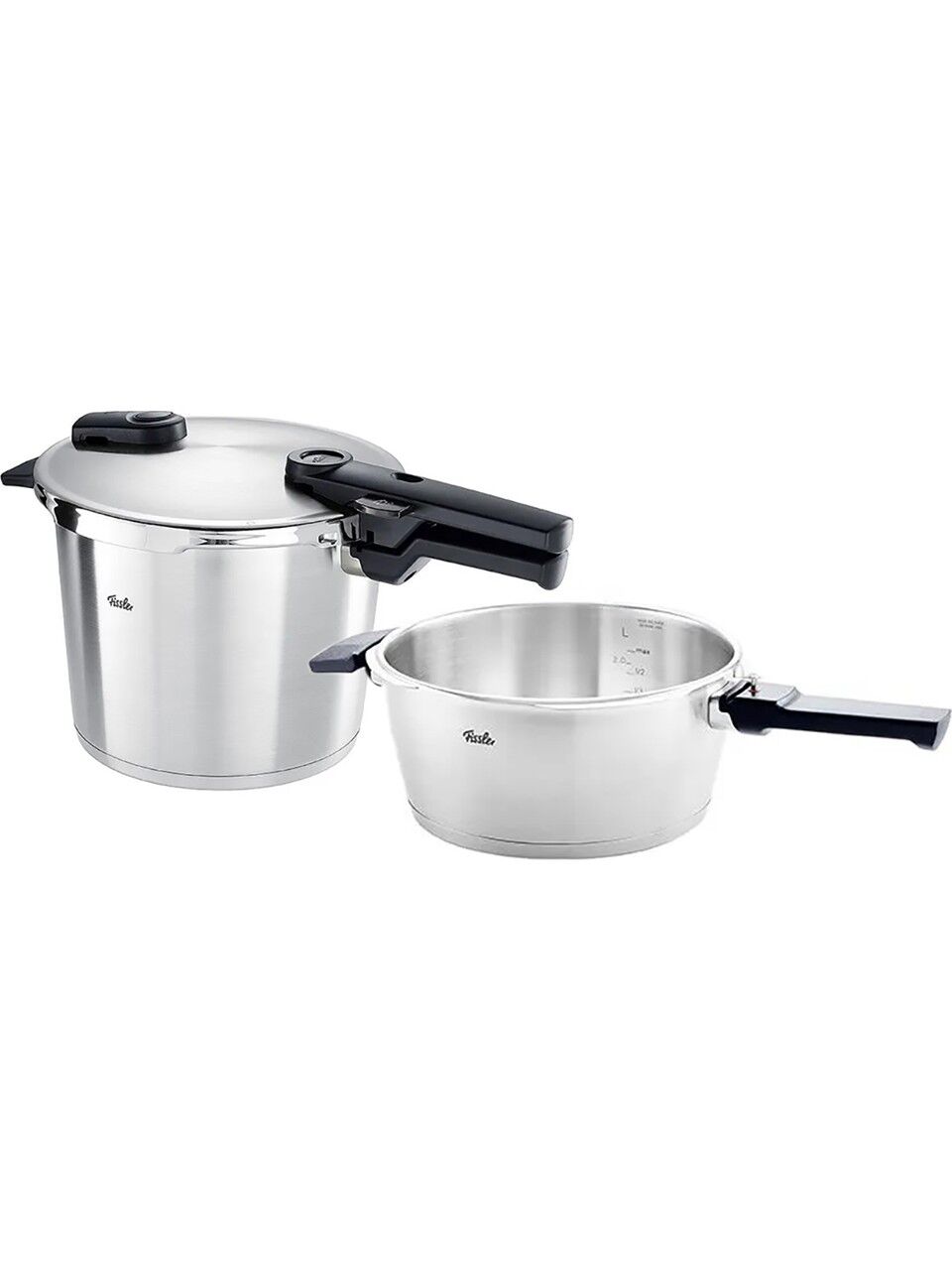 Fissler Vitaquick Premium 8 lt + 4 lt Düdüklü Tencere