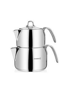 Korkmaz Perla A028 Maxi Boy Çelik Çaydanlık