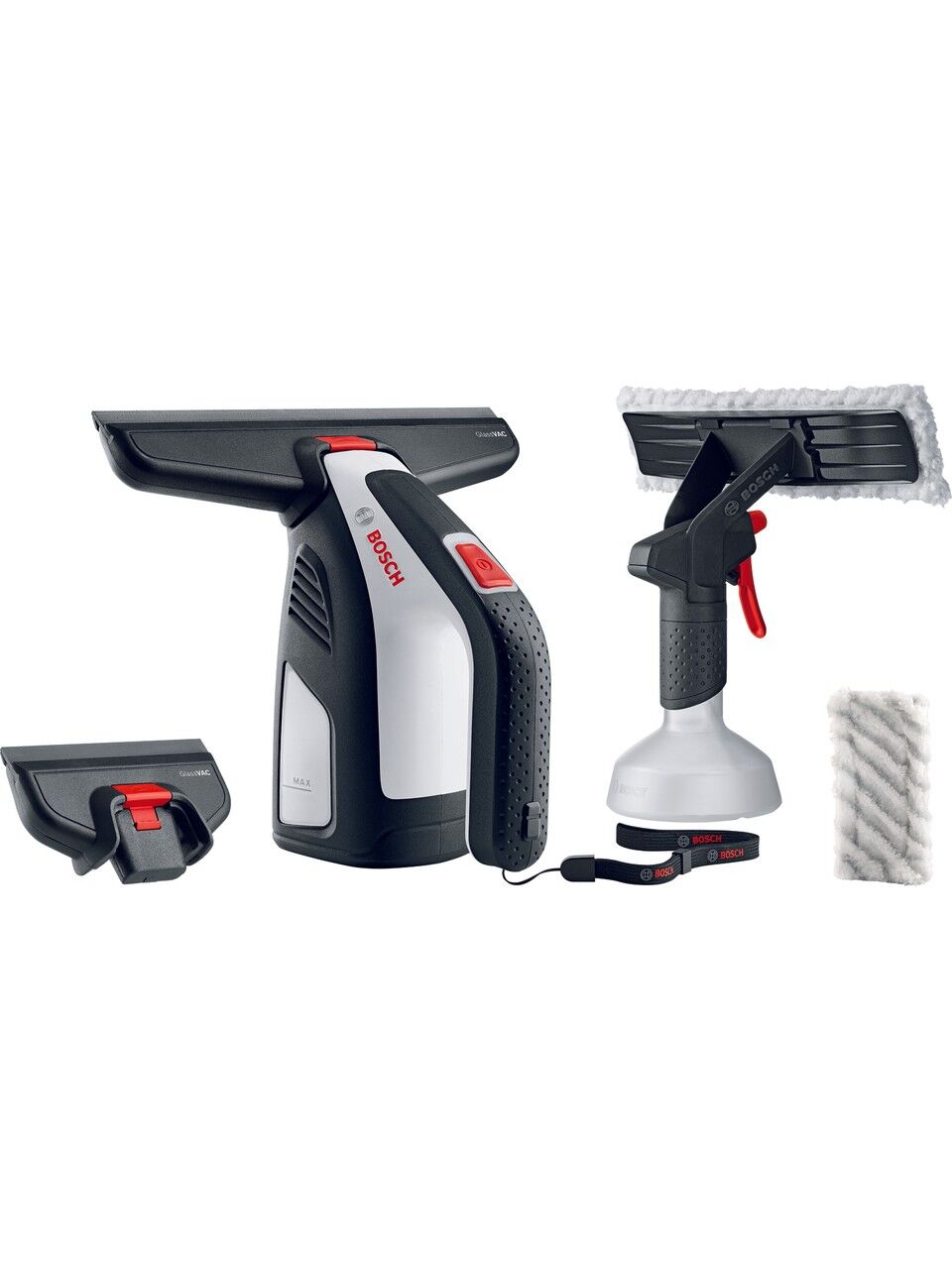 Bosch GlassVac Şarjlı Cam Silme Makinesi