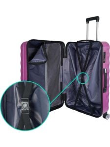 Vegmann Delphin ABS Mor Kabin Boy Valiz