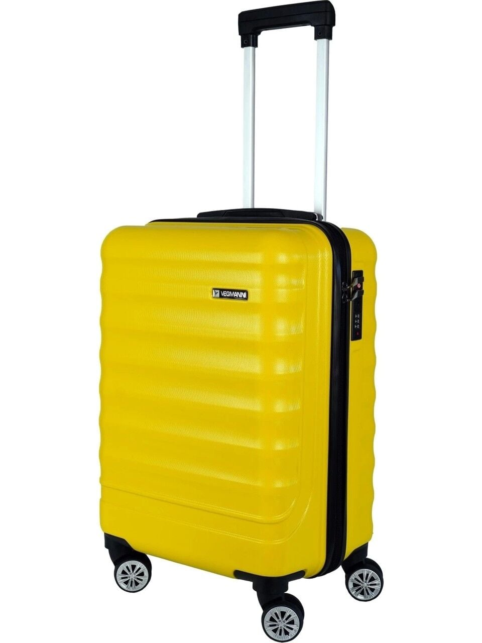 Vegmann Delphin ABS Sarı Kabin Boy Valiz