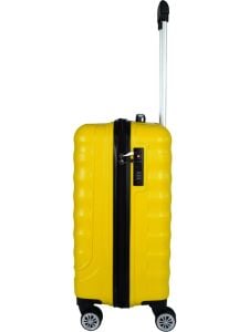 Vegmann Delphin ABS Sarı Kabin Boy Valiz