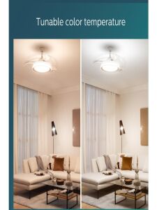 Philips Bliss Aydınlatmalı Tavan Vantilatörü