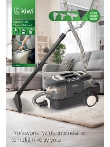 Kiwi KCC-4325W Siyah Koltuk ve Halı Yıkama Makinesi