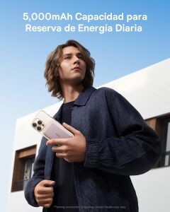 Baseus PicoGo AM41 Ultra Slim Pembe 5000 mAh Hızlı Şarj MagSafe Powerbank