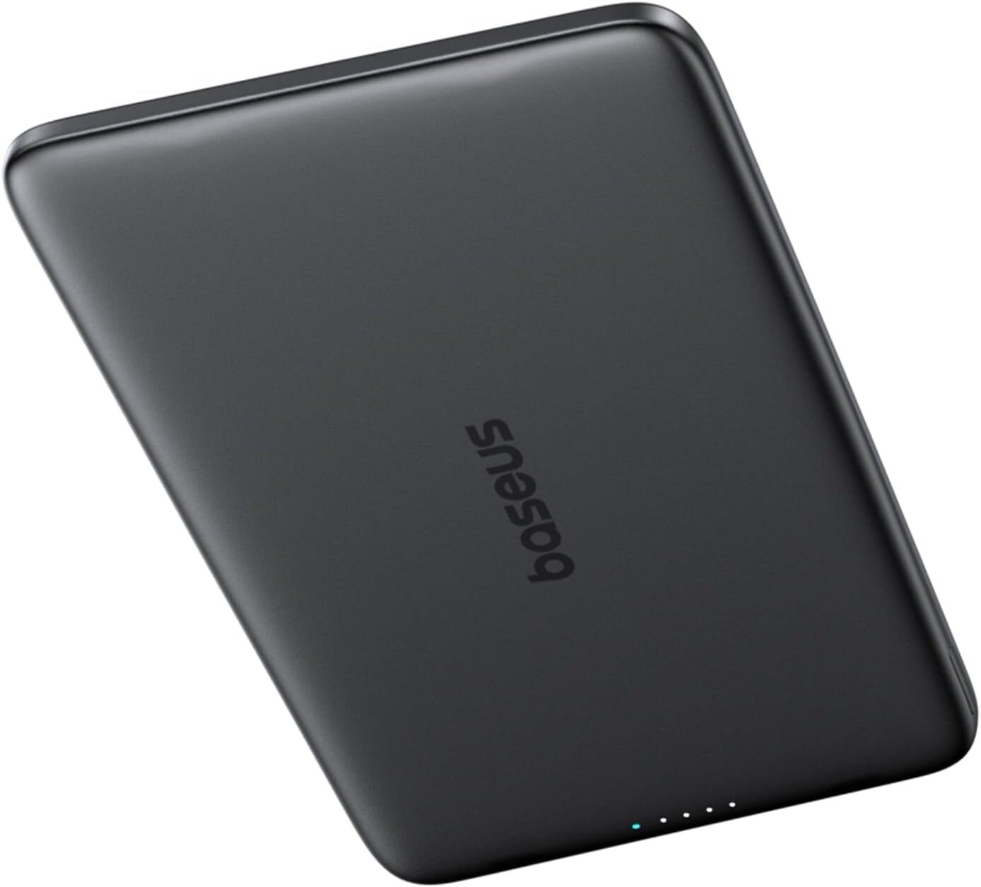 Baseus PicoGo AM41 Ultra Slim Siyah 5000 mAh Hızlı Şarj MagSafe Powerbank