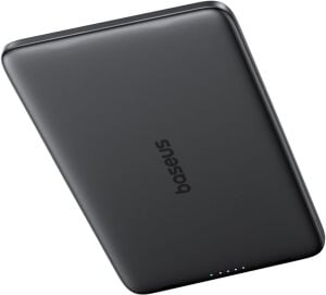 Baseus PicoGo AM41 Ultra Slim Siyah 5000 mAh Hızlı Şarj MagSafe Powerbank