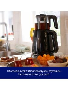 Philips HD7301/00 Daily Collection 1700 W Cam Demlikli Çay Makinesi