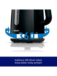 Philips HD7301/00 Daily Collection 1700 W Cam Demlikli Çay Makinesi