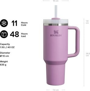 Stanley Quencher Lila 1.18 lt Pipetli Termos Bardak