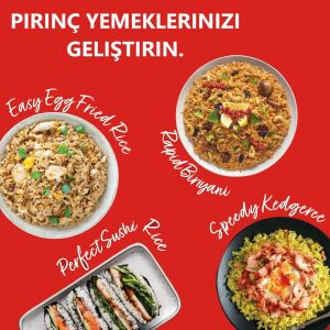 Instant Pot Rice Cooker 2.8 lt Buharlı Pişirici