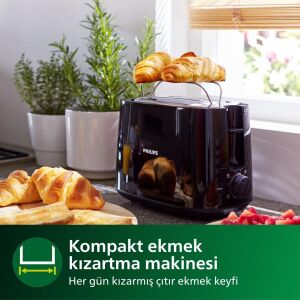 Philips HD2581/90 Siyah Daily Collection Ekmek Kızartma Makinesi