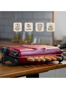 Akel AB670 Şişli Ocakbaşı 1200 W Kapaklı Izgara