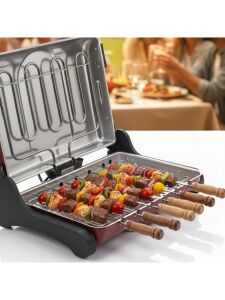 Akel AB670 Şişli Ocakbaşı 1200 W Kapaklı Izgara