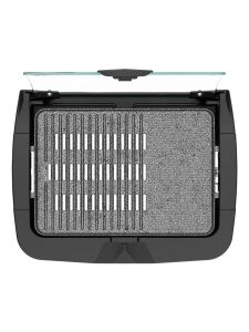 Gazzella BRB 3000 Barbecue 2400 W Granit Cam Kapaklı Izgara