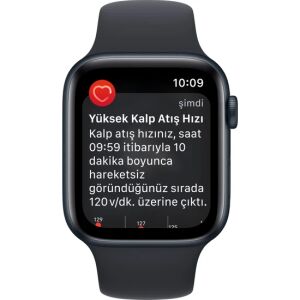 Apple Watch Se Gps 44MM Midnight Aluminium Case With Midnight Sport Band - Regular MNK03TU/A