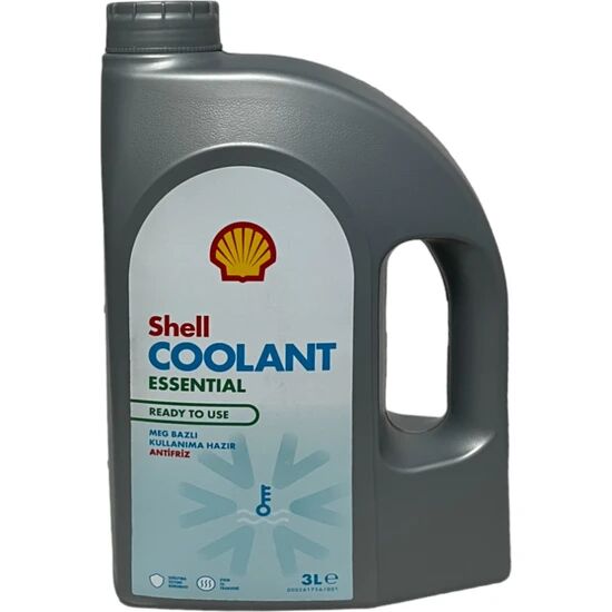 Shell Coolant Essential 4 Mevsimlik Mavi Antifriz 3 Litre (Üretim Yılı:2023)