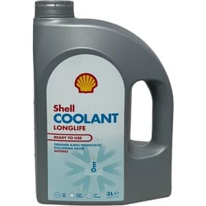 Shell Coolant Longlife Concentrate 3 Litre Kırmızı Antifriz (Üretim Yılı:2023)