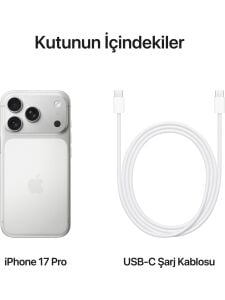 Apple iPhone 17 Pro 256 GB Gümüş