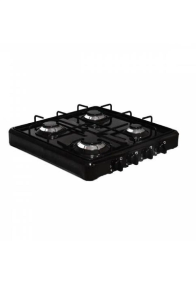 Optimum Xx-133 4 Gözlü Set Üstü Dörtlü Ocak Doğalgaz Uyumlu Siyah