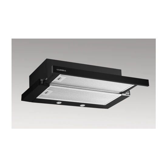 Luxell DS6-905 Siyah Sürgülü Aspiratör