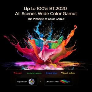 TCL 65Q7D Pro 4K Ultra HD 65'' 165 Ekran Uydu Alıcılı Google Smart SQD Mini LED TV